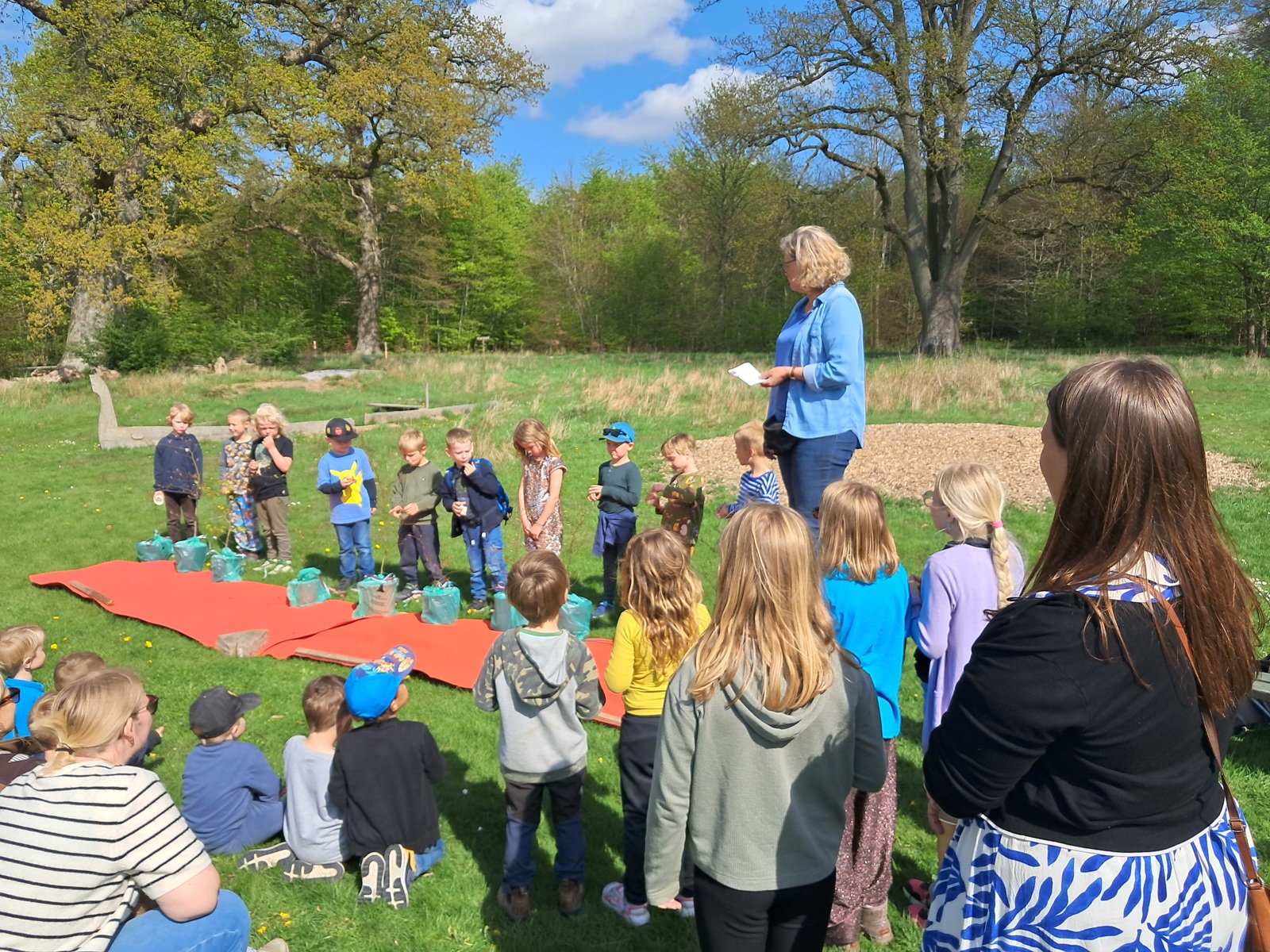 Afslutningsfest for storegruppen